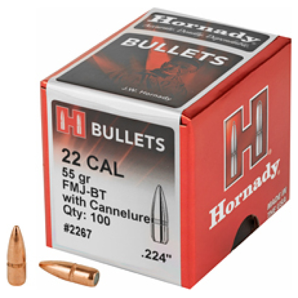 HRNDY 22CAL .224 55GR W/C 100CT