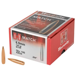 HRNDY MATCH 6.5MM .264 140GR 100CT