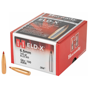 HRNDY ELD-X 6.5MM .264 143 GR 100CT