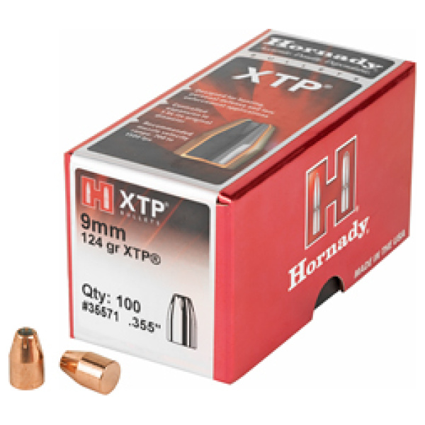 HRNDY XTP 9MM .355 124GR 100CT