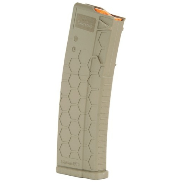 HEXMAG MAGAZINE AR-15 5.56X45 - 15RD FDE POLYMER SERIES 2