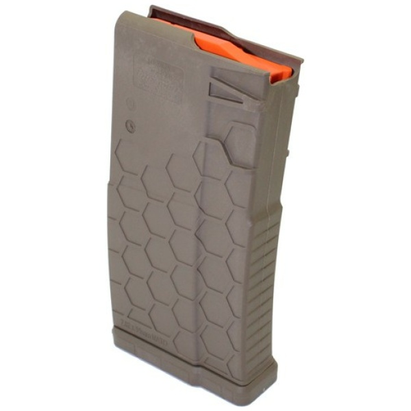 HEXMAG MAGAZINE SR-25 308 WIN - 20RD FDE POLYMER