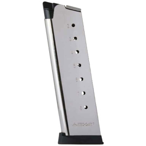 IVER JOHNSON MAGAZINE 1911 - 45ACP 8RD NICKEL FITS GOVT
