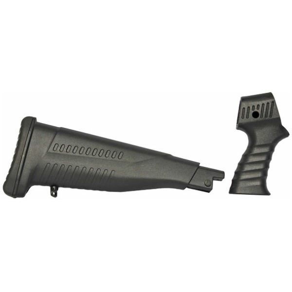 IVER JOHNSON STOCK 2-PC PISTOL - GRIP PUMP&AUTO 12&20GA BLACK