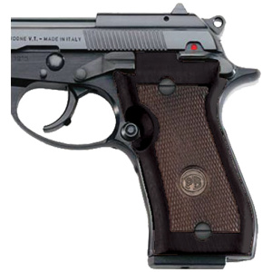 BERETTA 87 STANDARD GRIPS - WOOD CHECKERED RIGHT HAND