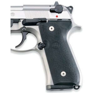 BERETTA 92/96 GRIP PANELS - RUBBER BLACK