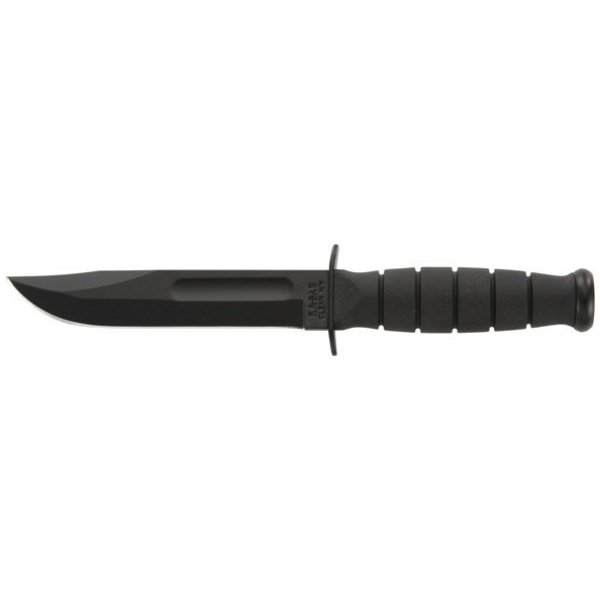 KA-BAR SHORT KA-BAR 5.25" W/ - PLASTIC SHEATH STRAIGHT EDGE