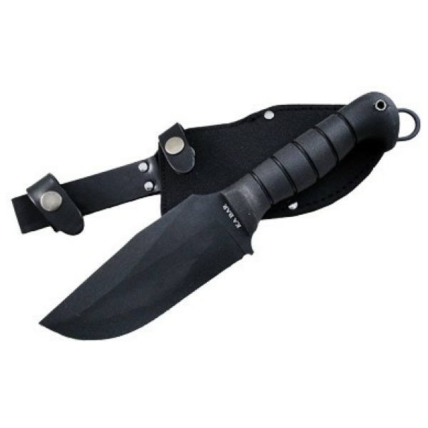 KA-BAR HEAVY DUTY WARTHOG - 6.75" W/SHEATH BLACK