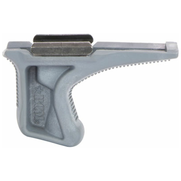 BCM ANGLED GRIP WOLF GRAY - FITS PICATINNY RAILS