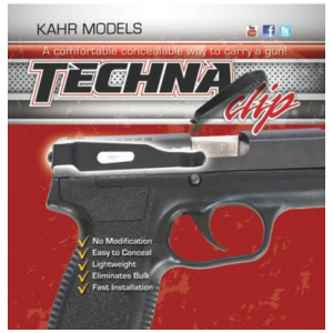 TECHNA CLIP HANDGUN RETENTION - CLIP KAHR RIGHT SIDE