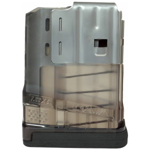 LANCER MAGAZINE L7AWM SR-25 - 7.62X51 5RD TRANSLUCENT SMOKE