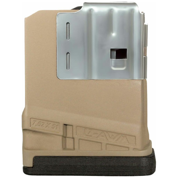 LANCER MAGAZINE L7AWM SR-25 - 7.62X51 10RD OPAQUE FDE