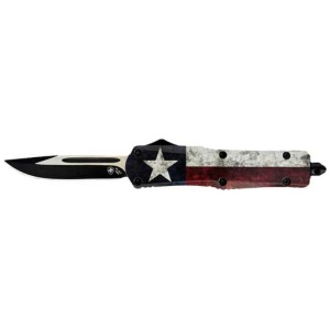 TEMPLAR KNIFE LARGE OTF FULL - CAPTAIN 3.5" BLACK DROP POINT