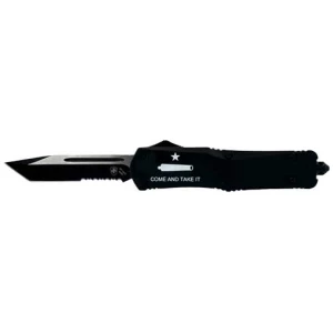 TEMPLAR KNIFE LARGE OTF COME - AND TAKE IT 3.5" BLK TANTO SRT