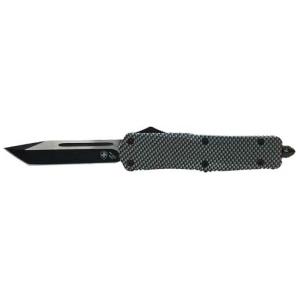 TEMPLAR KNIFE LARGE OTF CARBON - FIBER 3.5" BLACK TANTO