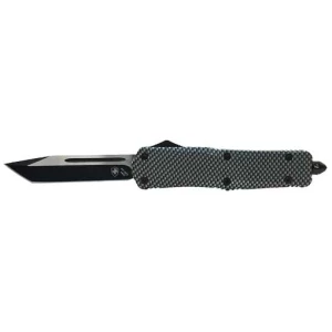 TEMPLAR KNIFE LARGE OTF CARBON - FIBER 3.5" BLACK TANTO