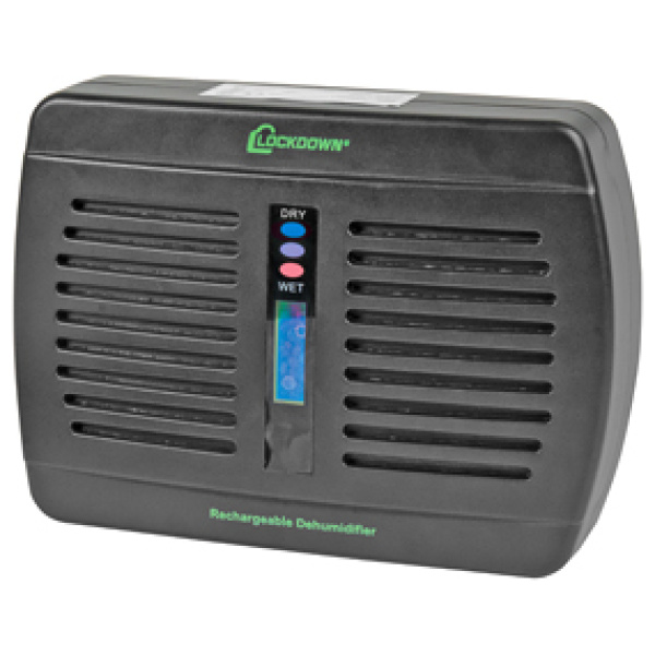 LOCKDOWN RECHARGEABLE DEHUMIDIFIER