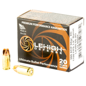 LEHIGH XTRM DFNS .380ACP 68GR 20/200