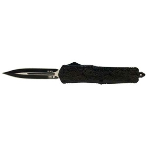 TEMPLAR KNIFE LARGE OTF MAIDEN - BLACK GLOSS 3.5" BLK DAGGER