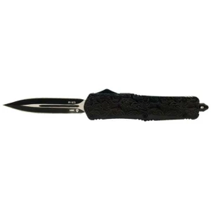 TEMPLAR KNIFE LARGE OTF MAIDEN - BLACK GLOSS 3.5" BLK DAGGER