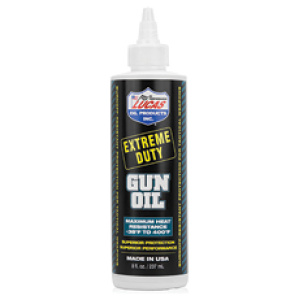 LUCAS EXT DUTY GUN OIL 8OZ