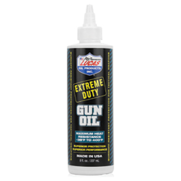 LUCAS EXT DUTY GUN OIL 8OZ