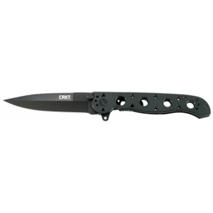 CRKT M16-03KS 3.5" PLAIN EDGE - SPEAR POINT BLACK BLADE