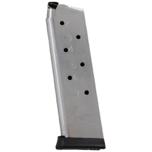 METALFORM MAGAZINE 1911 GOVT. - 45ACP 7RD S/S REMOVABLE BASE