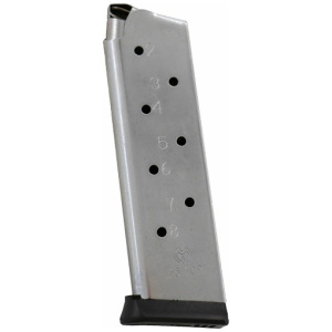 METALFORM MAGAZINE 1911 GOVT. - 45ACP 8RD S/S REMOVABLE BASE