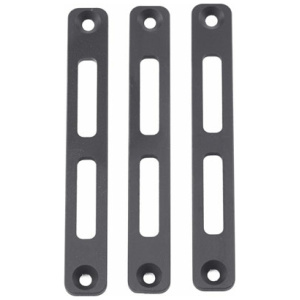 MANTICORE M-LOK PANEL FOR - TRANSFORMER RAILS 3 PACK BLACK