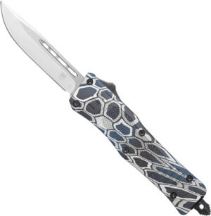 COBRATEC MEDIUM CTK1 OTF BLUE - COBRA SKIN CRKTE 3" DROP POINT
