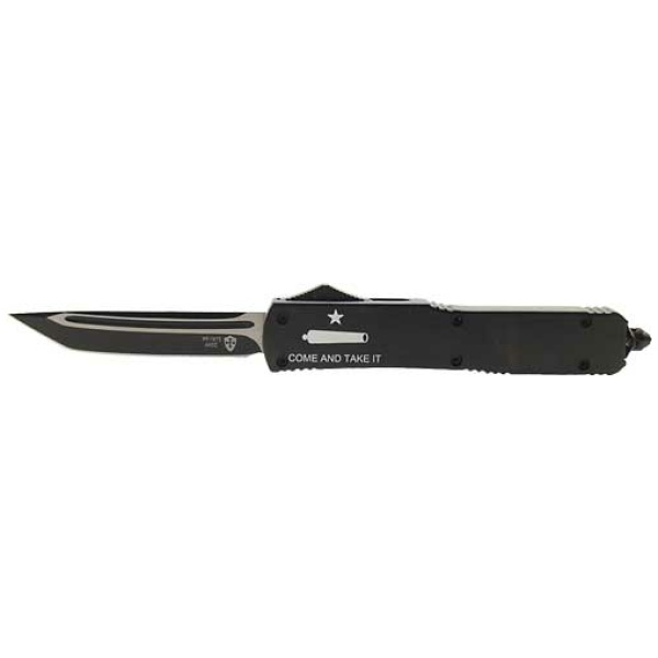 TEMPLAR KNIFE SLIM OTF COME - AND TAKE IT 3.1" BLACK TANTO