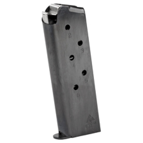 MEC-GAR MAG COLT OFFICER 45 6RD BL