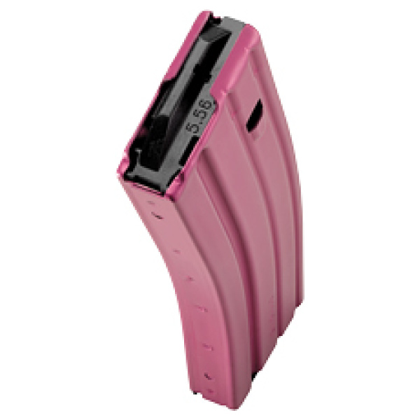 MAG DURAMAG 30RD 5.56 ALUM PINK