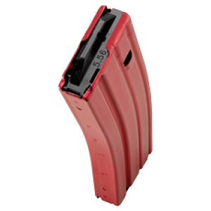 MAG DURAMAG 30RD 5.56 ALUM MAG RED