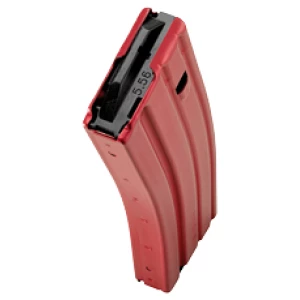 MAG DURAMAG 30RD 5.56 ALUM MAG RED