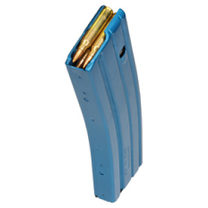 MAG DURAMAG 30RD 5.56 ALUM MAG BLUE