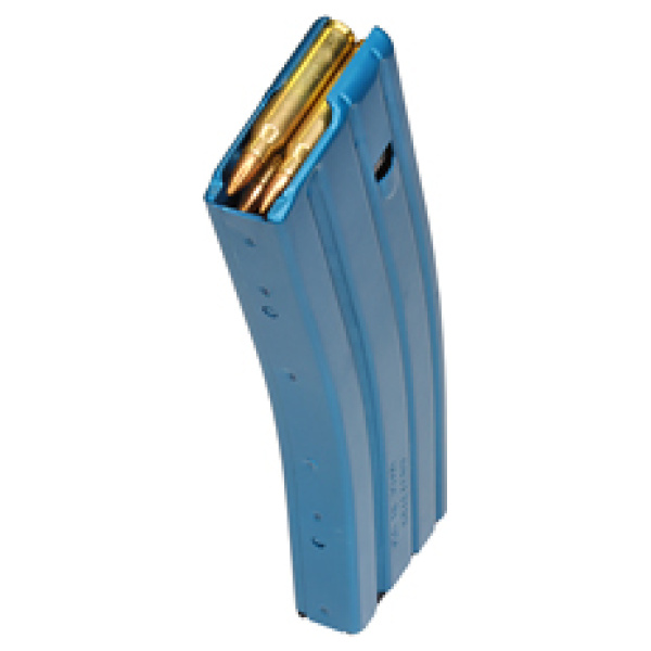 MAG DURAMAG 30RD 5.56 ALUM MAG BLUE