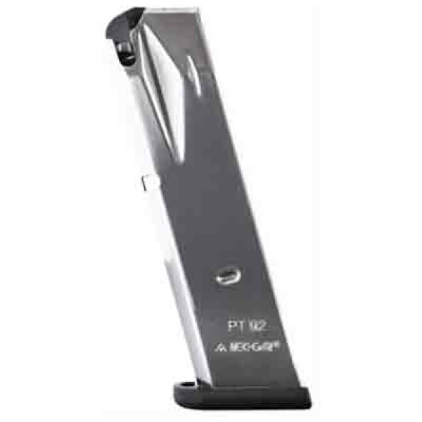 MEC-GAR MAGAZINE TAURUS PT92 - 9MM LUGER 15RD NICKEL