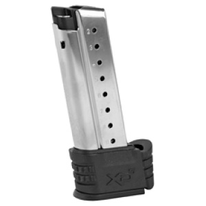 MAGAZINE SPRGFLD 9MM XDS 9RD W/SLV