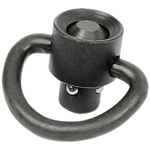 MI QD SLING SWIVEL HEAVY DUTY - D-RING WITH FLUSH BUTTON