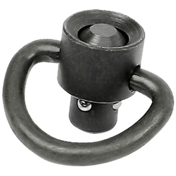 MI QD SLING SWIVEL HEAVY DUTY - D-RING WITH FLUSH BUTTON