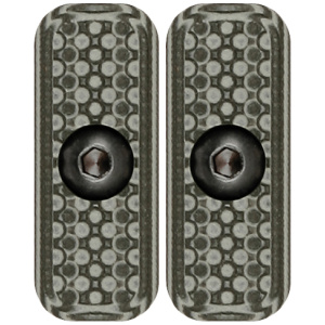 MI LEVER STOCK G10 M-LOK PANEL - GREY/BLACK 2-PACK