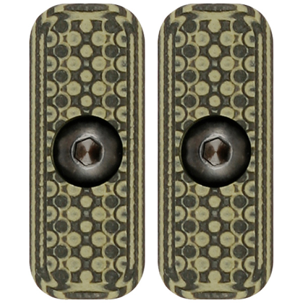 MI LEVER STOCK G10 M-LOK PANEL - OD GREEN/BLACK 2-PACK
