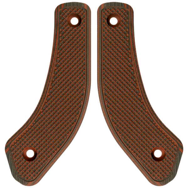 MI LEVER ACTION G10 PISTOL - GRIP PANEL RED / BLACK