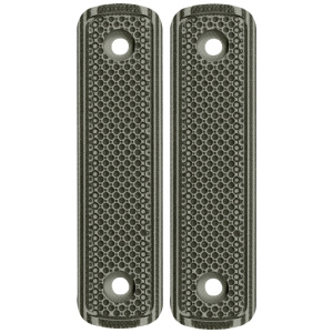 MI LEVER ACTION G10 STRAIGHT - GRIP PANEL GREY / BLACK