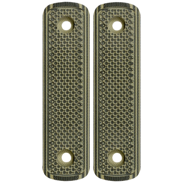 MI LEVER ACTION G10 STRAIGHT - GRIP PANEL OD GREEN/BLACK