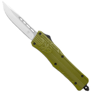 COBRATEC MEDIUM CTK1 OTF - OD GREEN 3" DROP POINT