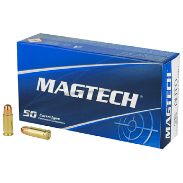 MAGTECH 25ACP 50GR FMJ 50/1000
