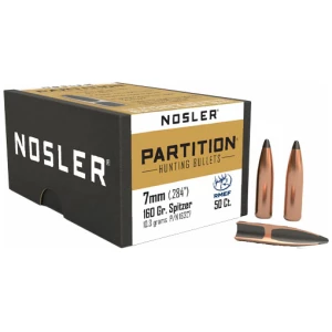 NOSLER BULLETS 7MM .284 - 160GR PARTITION 50CT